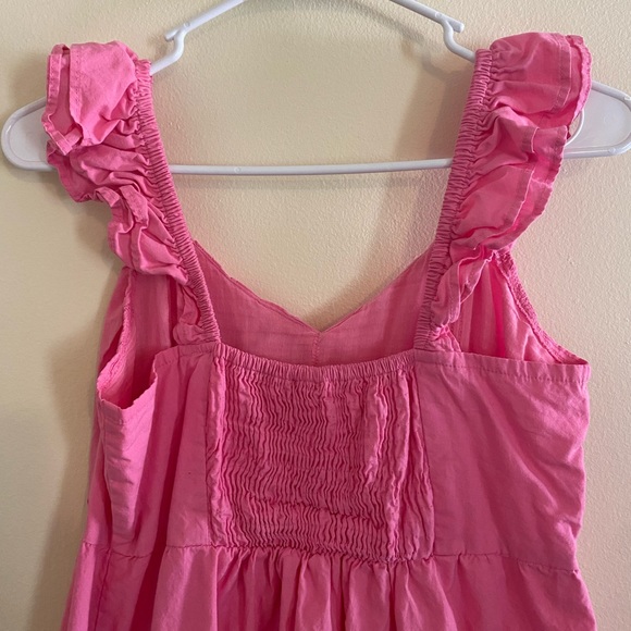 pink sweetheart neckline puffer mini dress - Picture 3 of 5